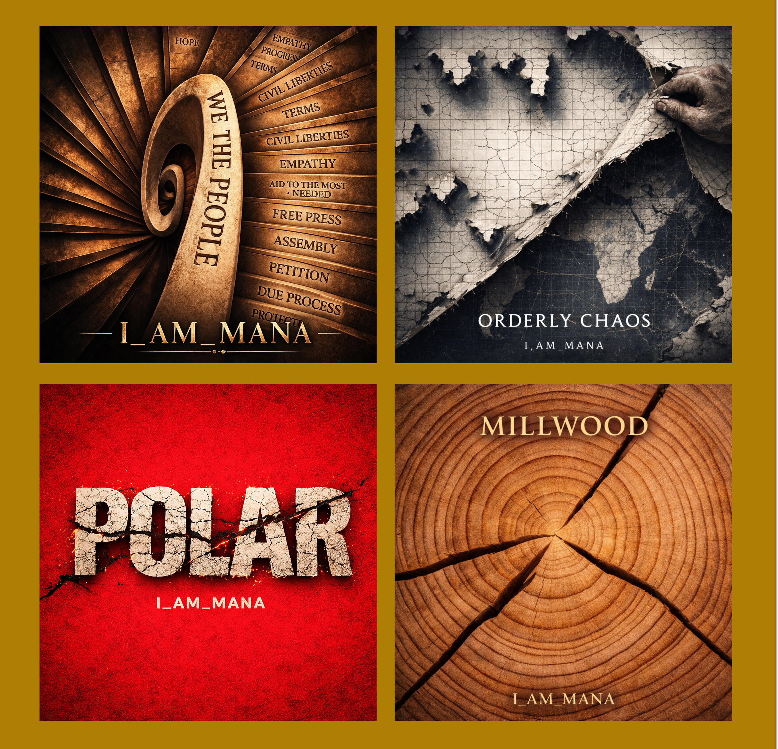 We the People. Orderly Chaos and on March 31st, POLAR. Millwood expects it for the second half of 2026.